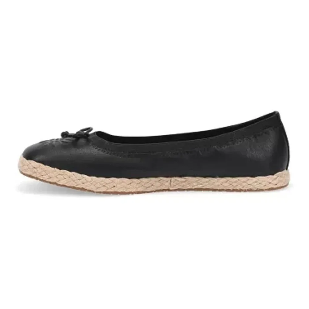 Frye And Co Willow Ballet Flat Black Espadrille Slip On Women 9.5, 11